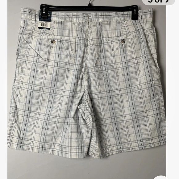 Boca Classics men's size 42 shorts multicolor plaid zip 100%Cotton - Picture 5 of 7